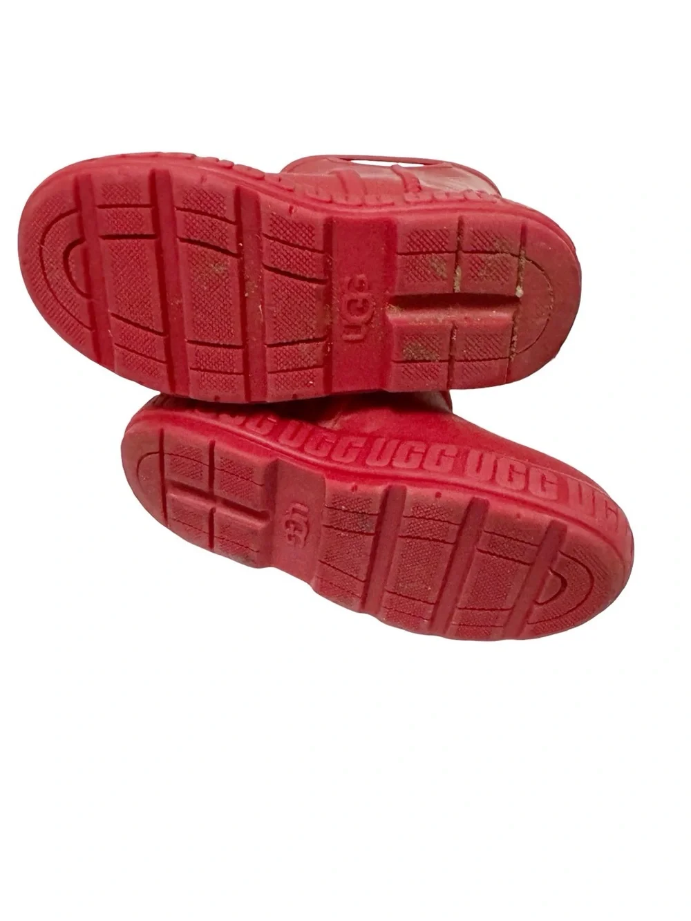 UGG Drizlita Mid-Calf Waterproof Rain Boots Samba Red Toddler Girl 8